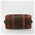 Céline CELINE Borsa Boston in Tela Macadam PVC Pelle Marrone Oro Auth ki6639A D'oro - vista 5
