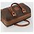 Céline CELINE Borsa Boston in Tela Macadam PVC Pelle Marrone Oro Auth ki6639A D'oro - vista 6