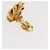 Orecchini CHANEL metallo Gold CC Auth 178396 D'oro  - vista 5
