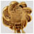 Orecchini CHANEL metallo Gold CC Auth 178396 D'oro  - vista 6