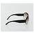 Occhiali da sole CHANEL plastica Black 4128 CC Auth hk3744A Nero - vista 5