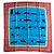 Hermès Foulard seta Feux de route aperçus la nuit en mer Bianco Rosso Blu Beige