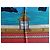 Hermès Foulard seta Feux de route aperçus la nuit en mer Bianco Rosso Blu Beige - vista 2