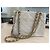 Borsa a tracolla Chanel Diana in pelle bianca Bianco - vista 3