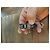 Autre Marque Bracelet jonc oriental ouvragé en argent Multicolore - vue 6