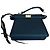 Borsa Fendi Peekaboo in pelle nera Nero