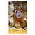 Set Hermès Calèche Parfum con cuscino in seta Bianco Multicolore D'oro - vista 3