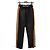 Palm Angels Pantalones de chándal con rayas arcoíris - Negro Multicolor