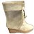 Autre Marque Nanouk vintage après-ski in foca Beige
