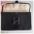 Pochette Hermès in pelle Jige Nero - vista 3