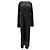 Autre Marque LINAGASANOVA Schwarzes langes Kleid