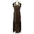 Autre Marque BROCHU WALKER Kleid Khaki Viscose XS