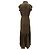 Autre Marque BROCHU WALKER Kleid Khaki Viscose XS - Ansicht 2