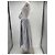 Autre Marque Vestido a rayas blanco/azul - vista 3