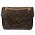 Borsa a tracolla Louis Vuitton Monogram Passy Marrone