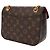 Borsa a tracolla Louis Vuitton Monogram Passy Marrone - vista 3