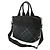 Bolso Tote Reversible Prada Negro Azul Multicolor - vista 3