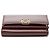 Cartera trifold LOEWE de cuero rojo con Anagram Roja Burdeos - vista 3