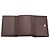 Cartera trifold LOEWE de cuero rojo con Anagram Roja Burdeos - vista 4