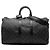 Louis Vuitton Keepall Bandouliere 45 in monogramma Eclipse nero