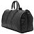 Louis Vuitton Keepall Bandouliere 45 in monogramma Eclipse nero - vista 2