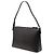 Bolsa de ombro em couro preto Burberry - vista 2
