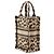 Dior Beige Mizza Mini Embroidered Canvas Leopard Vertical Book Tote - vista 2
