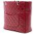 Tote Grand Shopping Verticale in Caviar Rosso Chanel - vista 2
