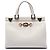 Borsa a mano Zumi in pelle di vitello bianca Medium di Gucci Bianco