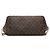 Louis Vuitton Marrone Monogram Neverfull GM - vista 3