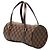 Louis Vuitton Marrone Damier Ebene Papillon 26 - vista 2