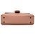 Borsa Gucci Pink Small Dollar Calf Interlocking G Rosa - vista 3