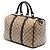 Bolsa Boston Gucci Bege Medium GG Crystal Joy - vista 2