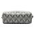 Dior Lingot 22 Tasche aus CD Diamond beschichtetem Canvas in Grau Braun - Ansicht 3
