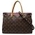 Louis Vuitton Marrone Monogram Pallas MM