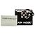 Off White Borsa Jitney 0.7 in pelle di vitello laccata nera Off-White con interno in cashmere Nero - vista 10