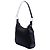Borsa a tracolla Prada in Tessuto con bordi in pelle nera con effetto coccodrillo Nero - vista 2