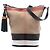 Borsa bucket Ashby in tela Mini Mega Check marrone di Burberry Marrone chiaro