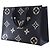 Louis Vuitton Black Bicolor Monogram Empreinte Giant Onthego MM Nero - vista 3