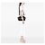 Borsa cabas Saint Laurent Downtown in pelle nera con borchie e monogramma Nero - vista 7