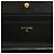 Chanel Black gestepptes Lammleder Crest Wallet On Chain Schwarz - Ansicht 5