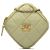 Pochette Chanel Green CC en agneau matelassé avec chaîne Vert