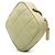 Pochette Chanel Green CC en agneau matelassé avec chaîne Vert - vue 2