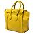 Céline Celine Yellow Micro Drummed Calfskin Luggage Tote Gelb - Ansicht 2