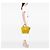 Céline Celine Yellow Micro Drummed Calfskin Luggage Tote Gelb - Ansicht 7