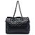 Chanel Black Quilted Vinyl Rock in Moscow Tote Schwarz