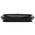Céline Clutch de couro preto com aba sanfonada e corrente Celine - vista 3