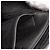 Céline Clutch de couro preto com aba sanfonada e corrente Celine - vista 6