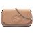 Gucci Borsa a tracolla Soho Chain Flap in pelle di vitello marrone Medium