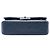Chanel Blue Small Classic Lambskin Double Flap Blu scuro - vista 3